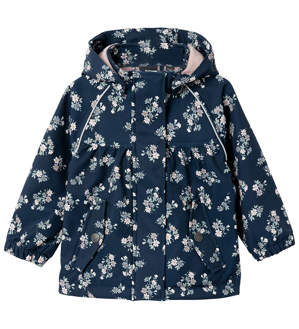 Name It Softshell Jacket w. Fleece - NmfAlfa08 - Dark Sapphire