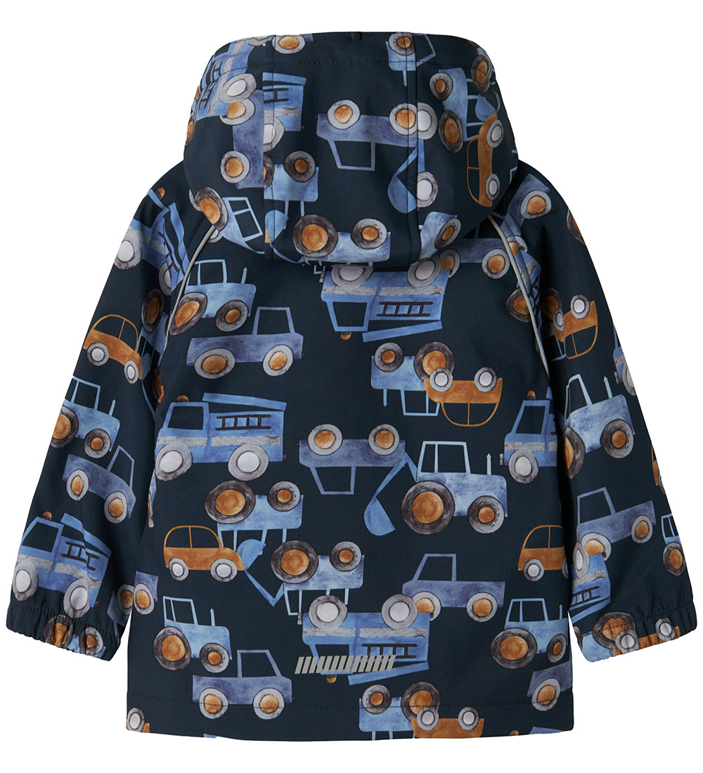Name It Softshell Jacket w. Fleece - NmmAlfa08 - Dark Sapphire w