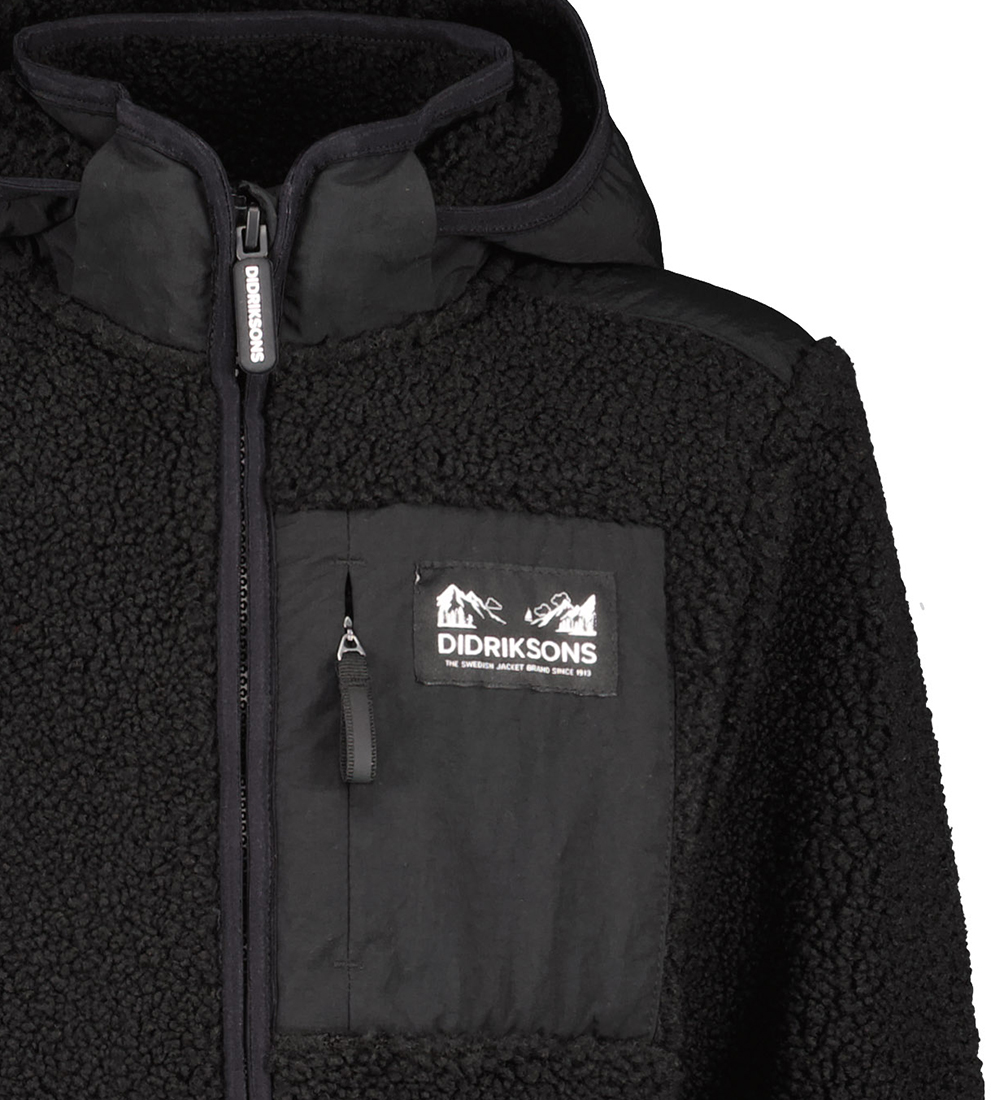 Didriksons Fleece Jacket - Exa - Black