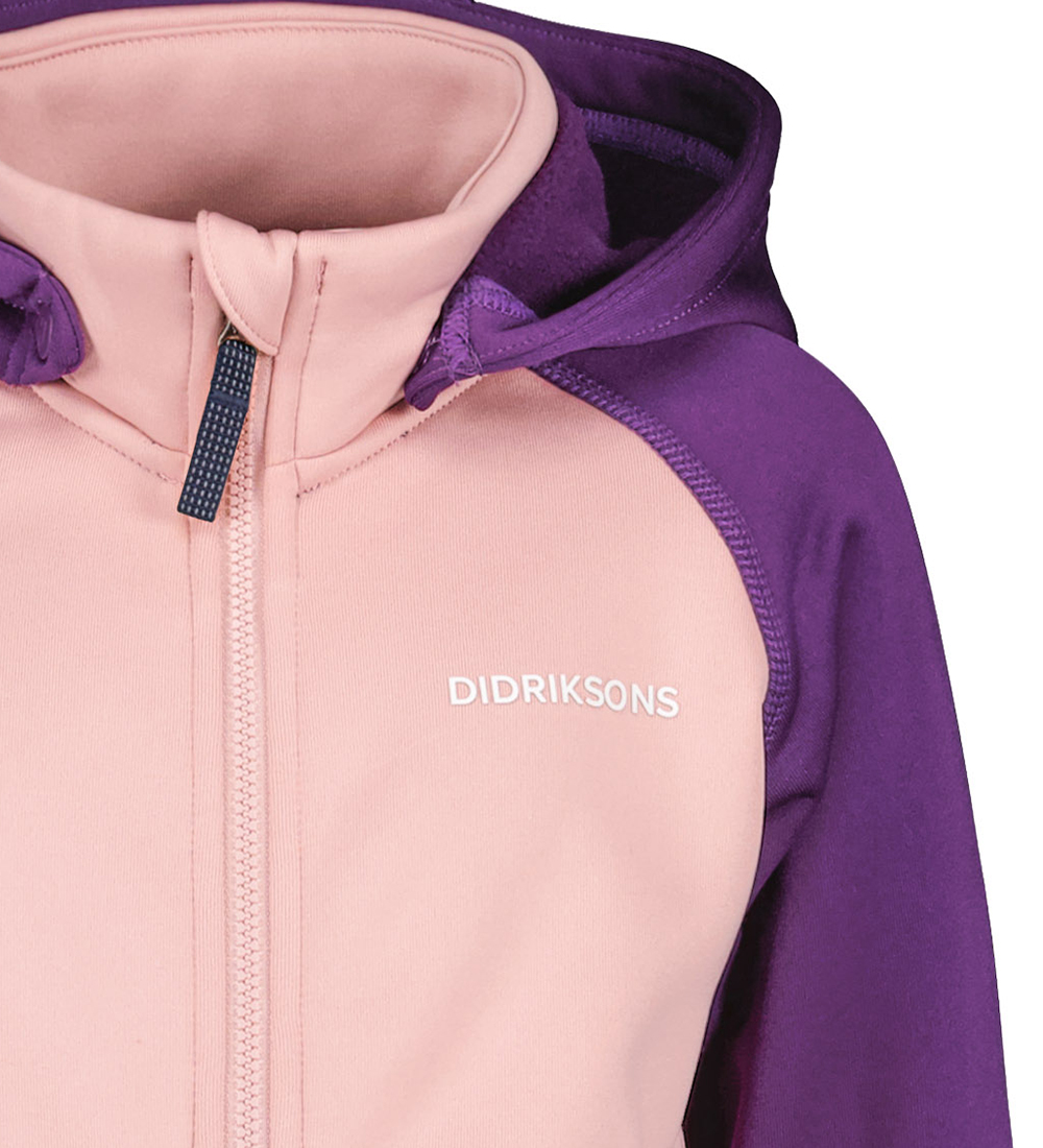Didriksons Softshell Jacket w. Fleece - Corin - Dusty Pink
