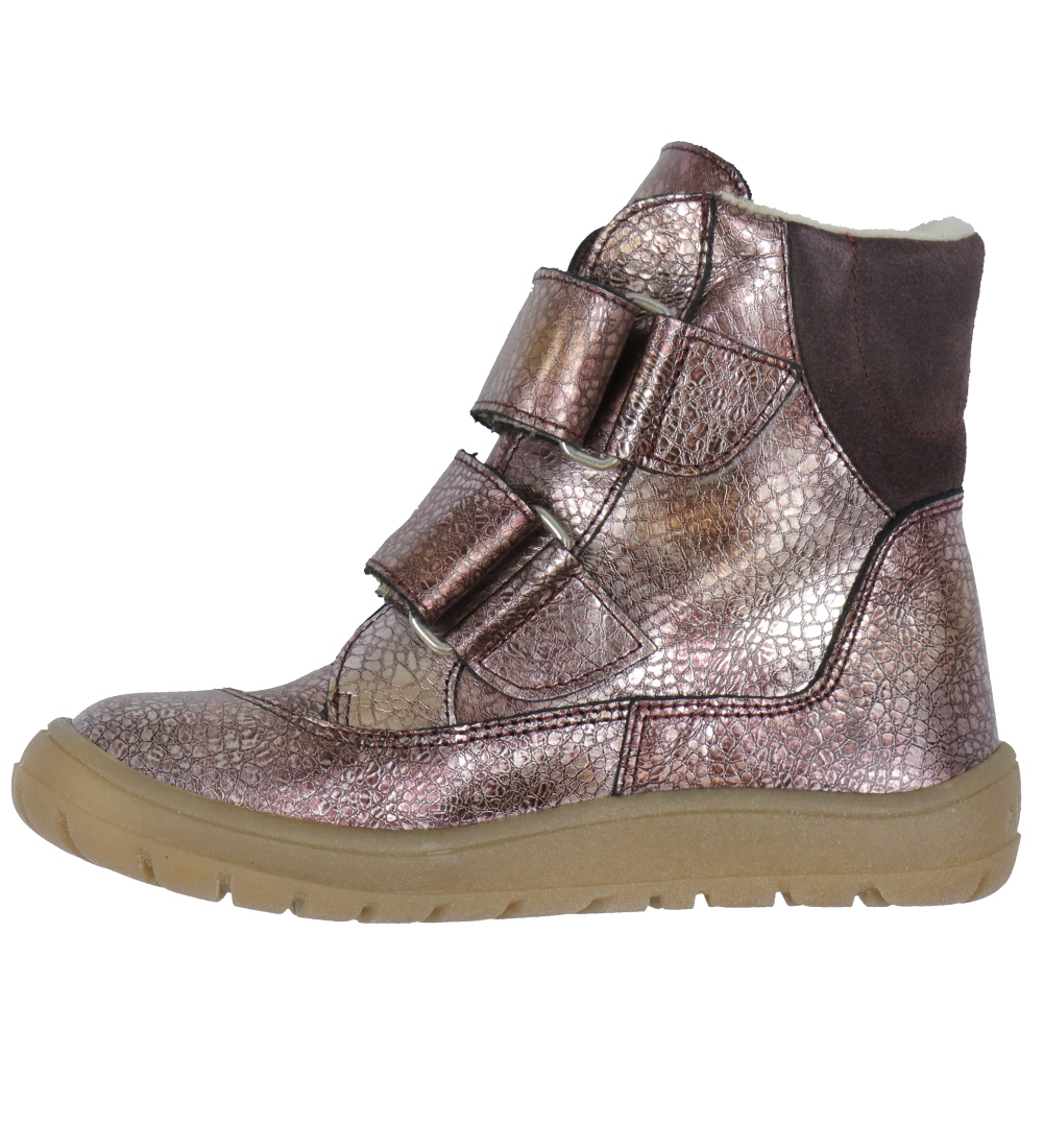 Angulus Winter Boots - Tex - Sunset/Eggplant w. Lining/Velcro