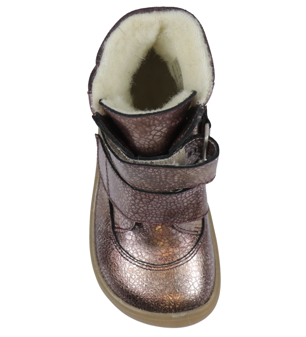 Angulus Winter Boots - Tex - Sunset/Eggplant w. Lining/Velcro