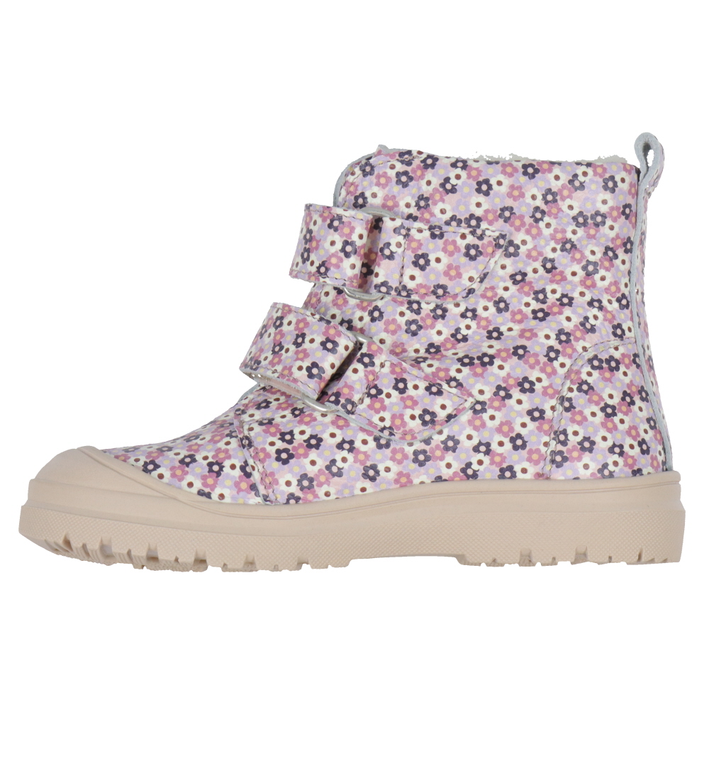 Angulus Winter Boots - Tex - Heather Flowers w. Lining/Velcro