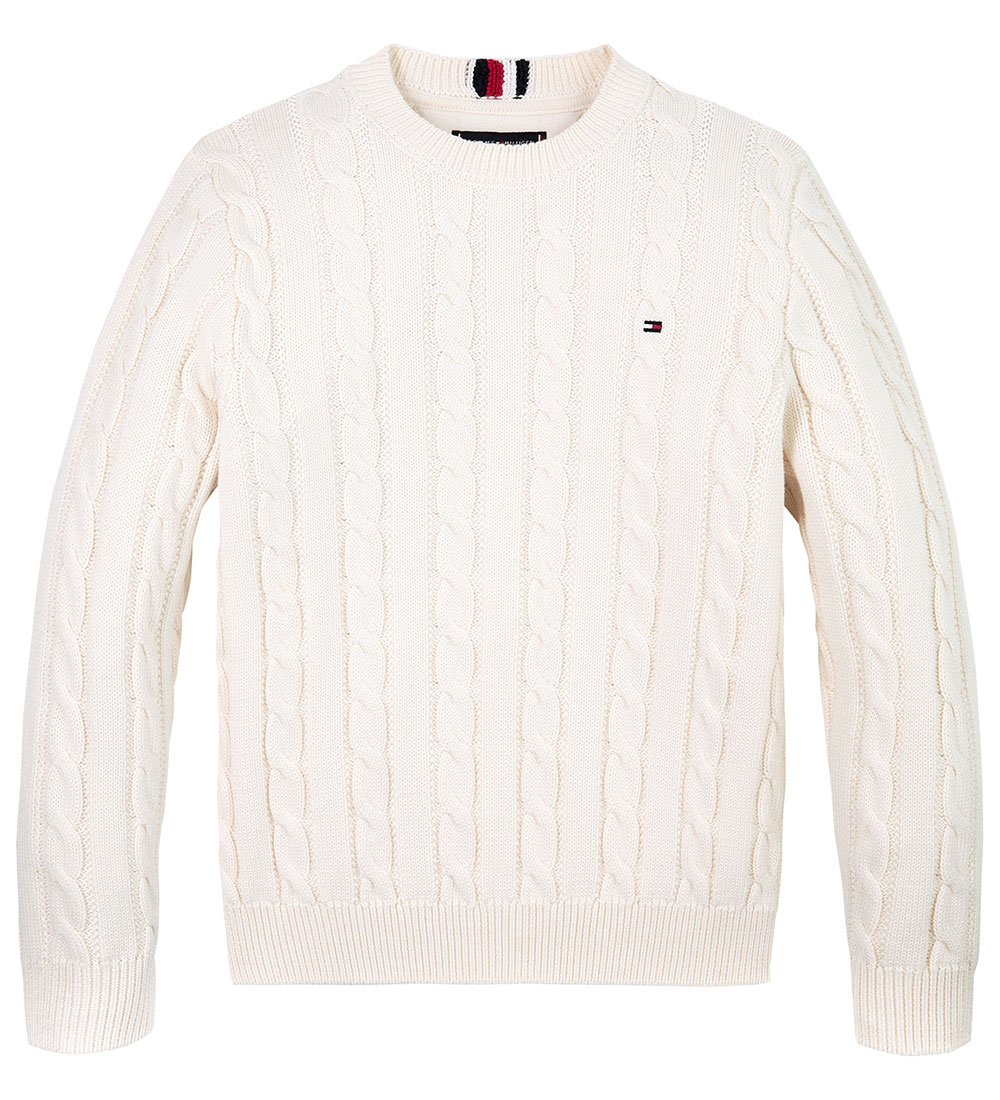 Tommy Hilfiger Bluse - Strick - Essential Reg. Zopfmuster - Ivor
