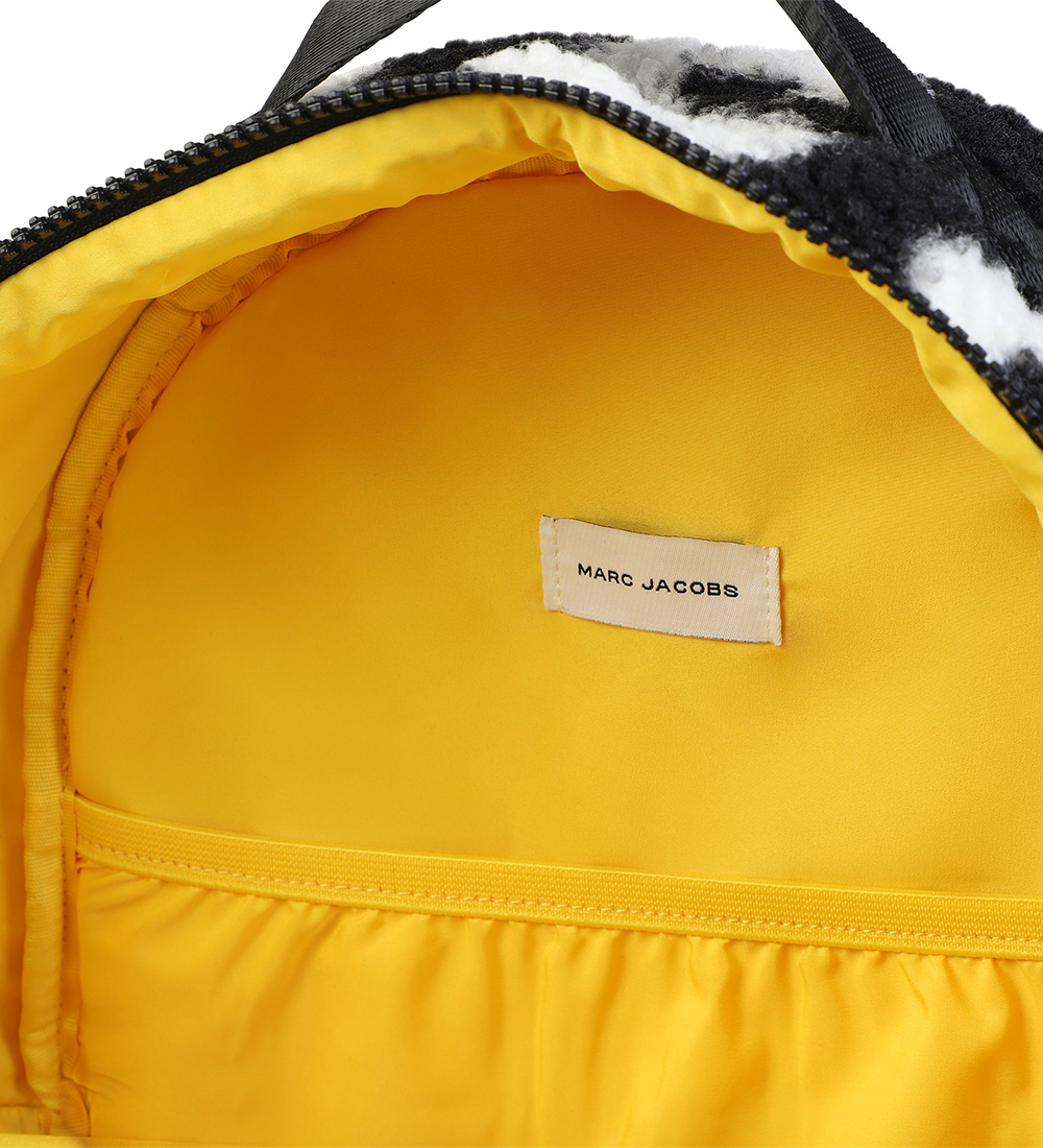 Little Marc Jacobs Backpack - Fleece - Black/White