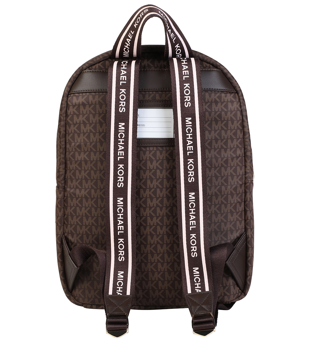 Michael Kors Backpack - Brown w. Logos