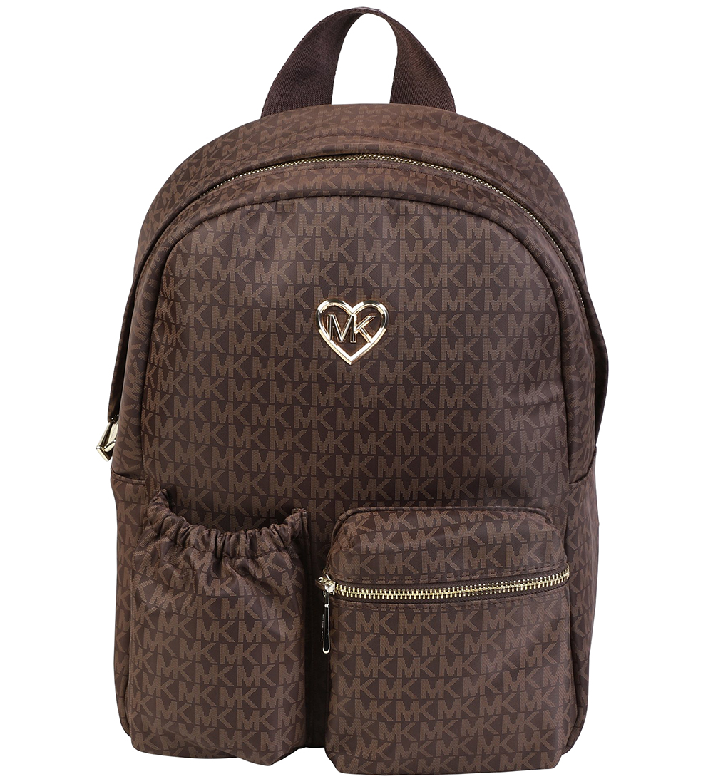 Michael Kors Backpack - Brown w. Logos