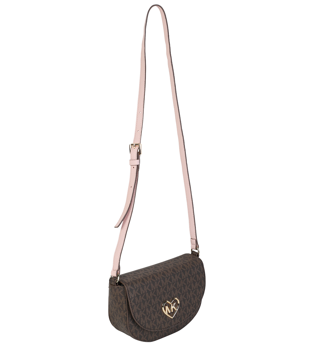 Michael Kors Shoulder Bag - Brown w. Logos