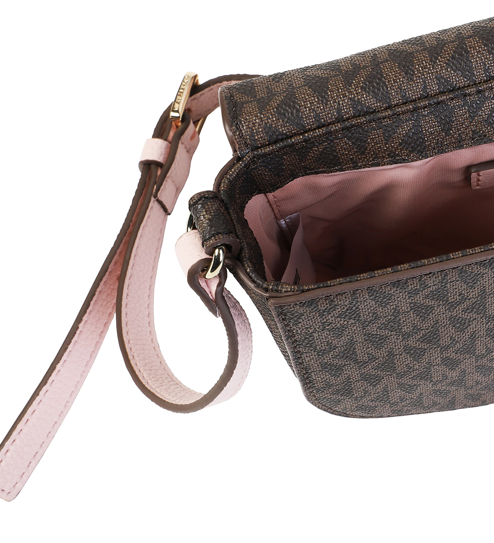 Michael Kors Shoulder Bag - Brown w. Logos