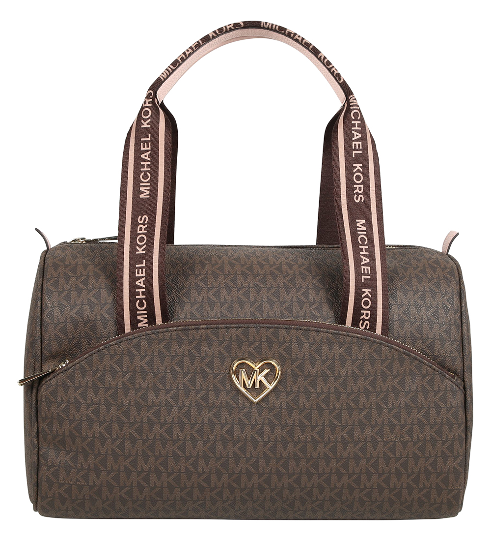 Michael Kors Taska - Brúnt/Bleikt M. Merki