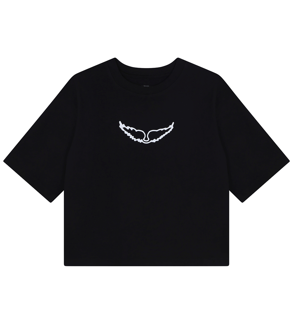 Zadig & Voltaire T-shirt - Black w. White