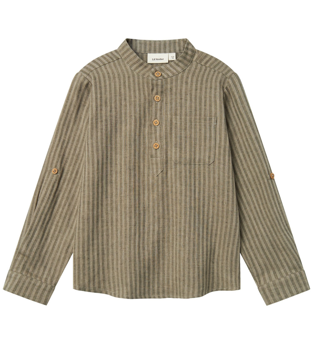 Lil' Atelier Hemd - NmmLanu - Laurel Oak