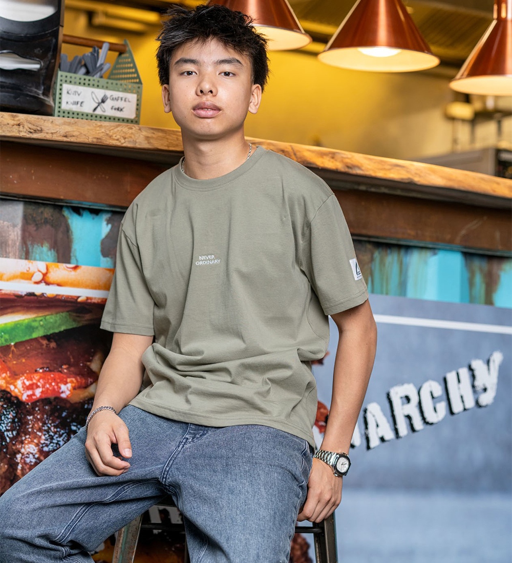 Hound T-shirt - Dusty Green
