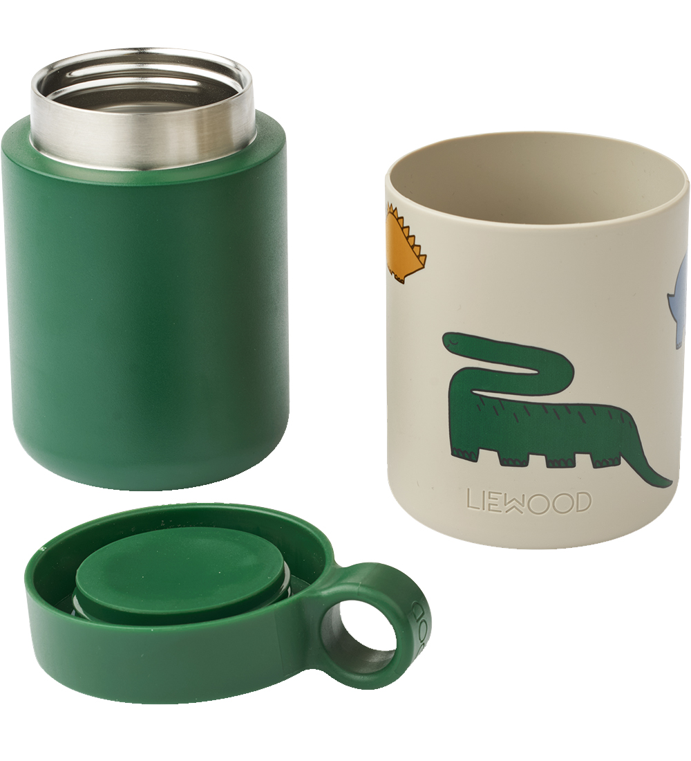 Liewood Hitagámur - Kian - 350 ml - Risaeðla/Mist