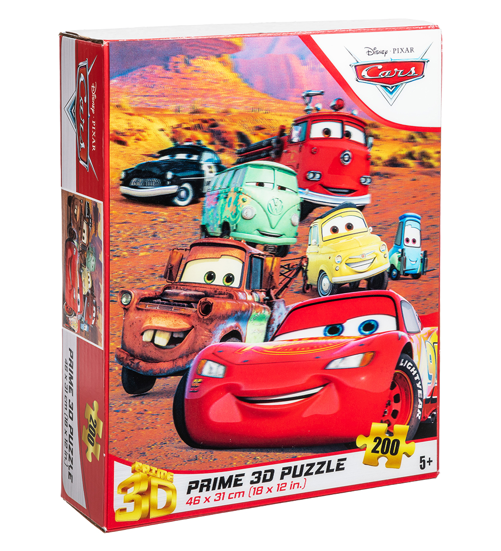 Prime 3D Puzzle Pussel - 3D - 200 Delar - Cars