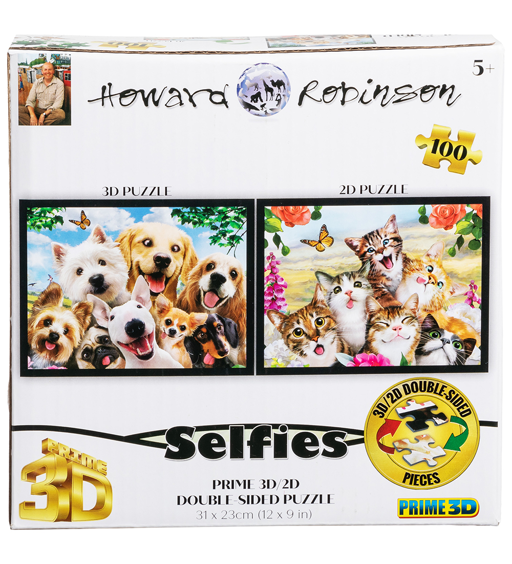 Prime 3D Puzzle Jigsaw Puzzle - 3D/2D - 100 Bricks - approx.