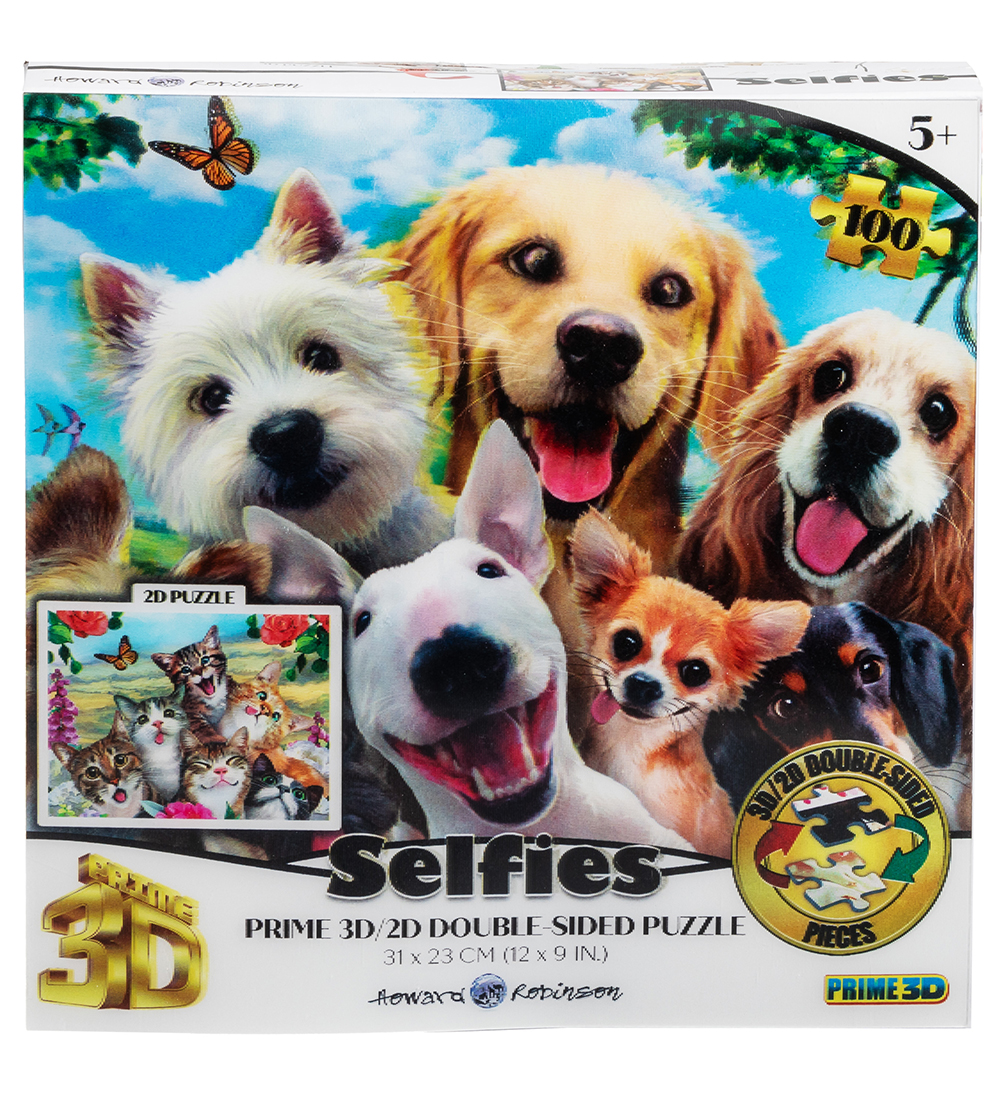 Prime 3D Puzzle Jigsaw Puzzle - 3D/2D - 100 Bricks - approx.