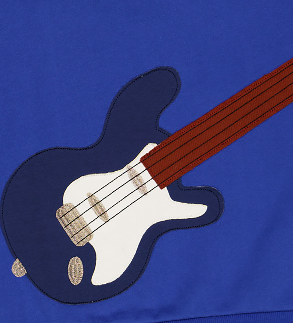 Freds World Sweatshirt - Hello Guitar - Stern Blue