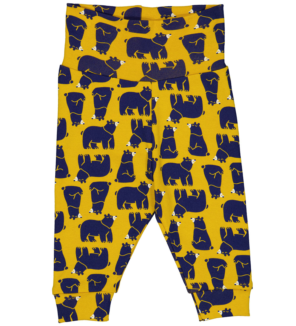 Freds World Trousers - Bear - Mango/Academy/Conditioner Cream