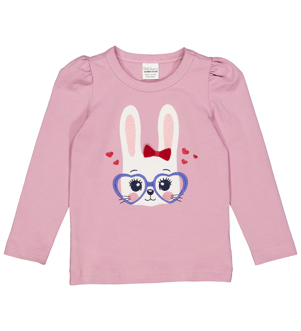Freds World Pusero - Hello Bunny - Vaaleanpunainen Haze
