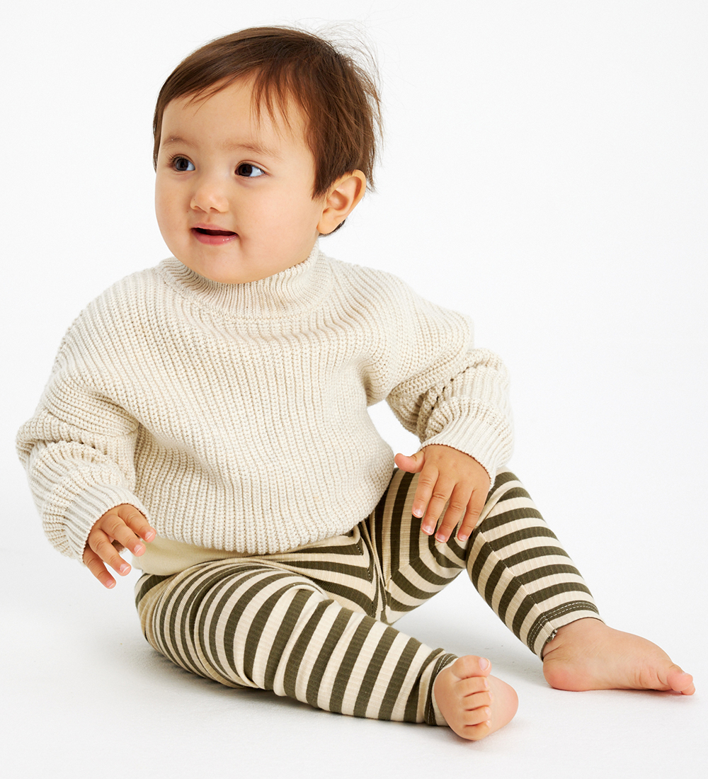 The New Siblings Leggings - Rib - TnsFro - Ivy Green