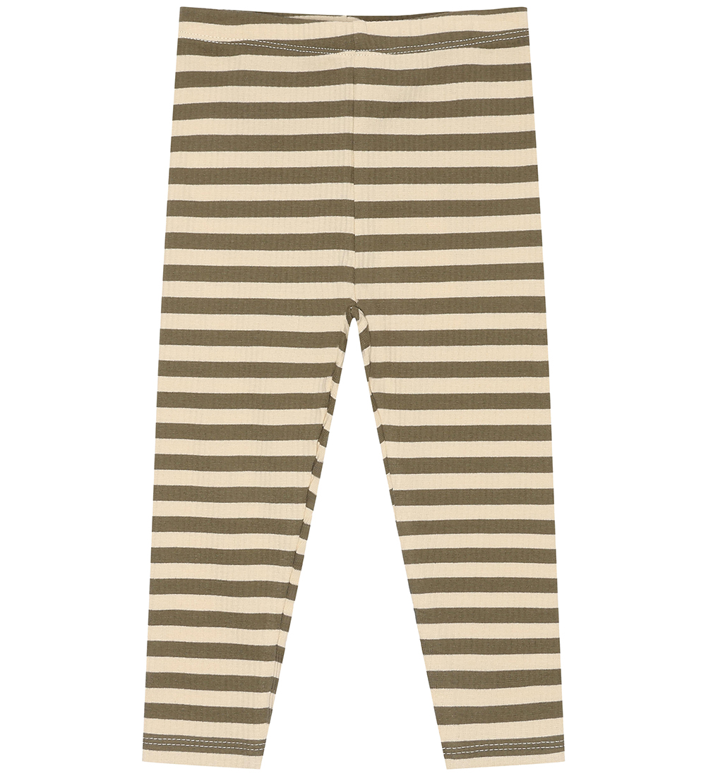 The New Siblings Leggings - Rib - TnsFro - Ivy Green