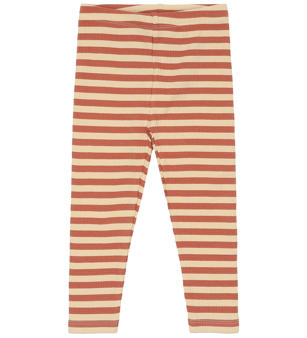 The New Siblings Leggings - Rib - TnsFro - Cederträ