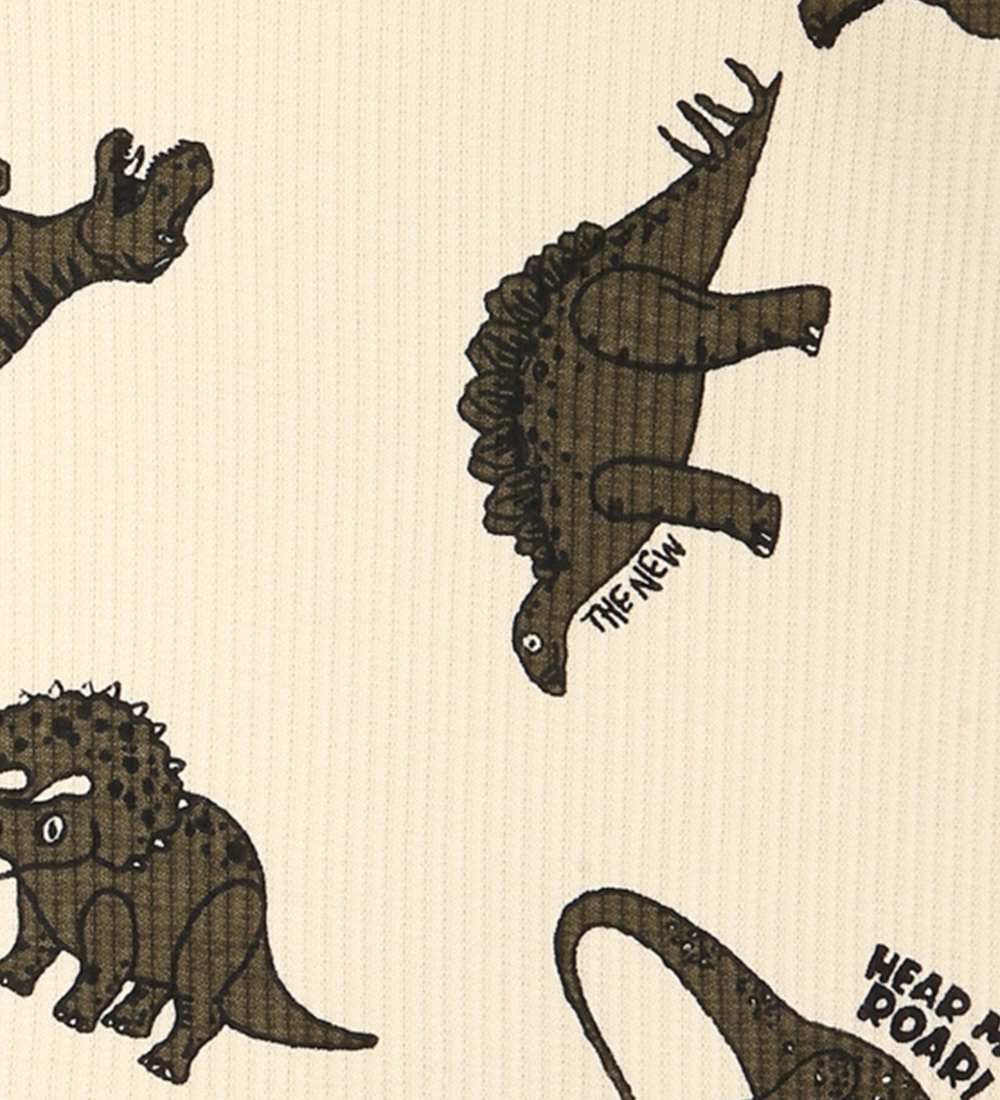 The New Siblings Bodysuit L/æ - Rib - TnsLevi - Angora Dino AOP