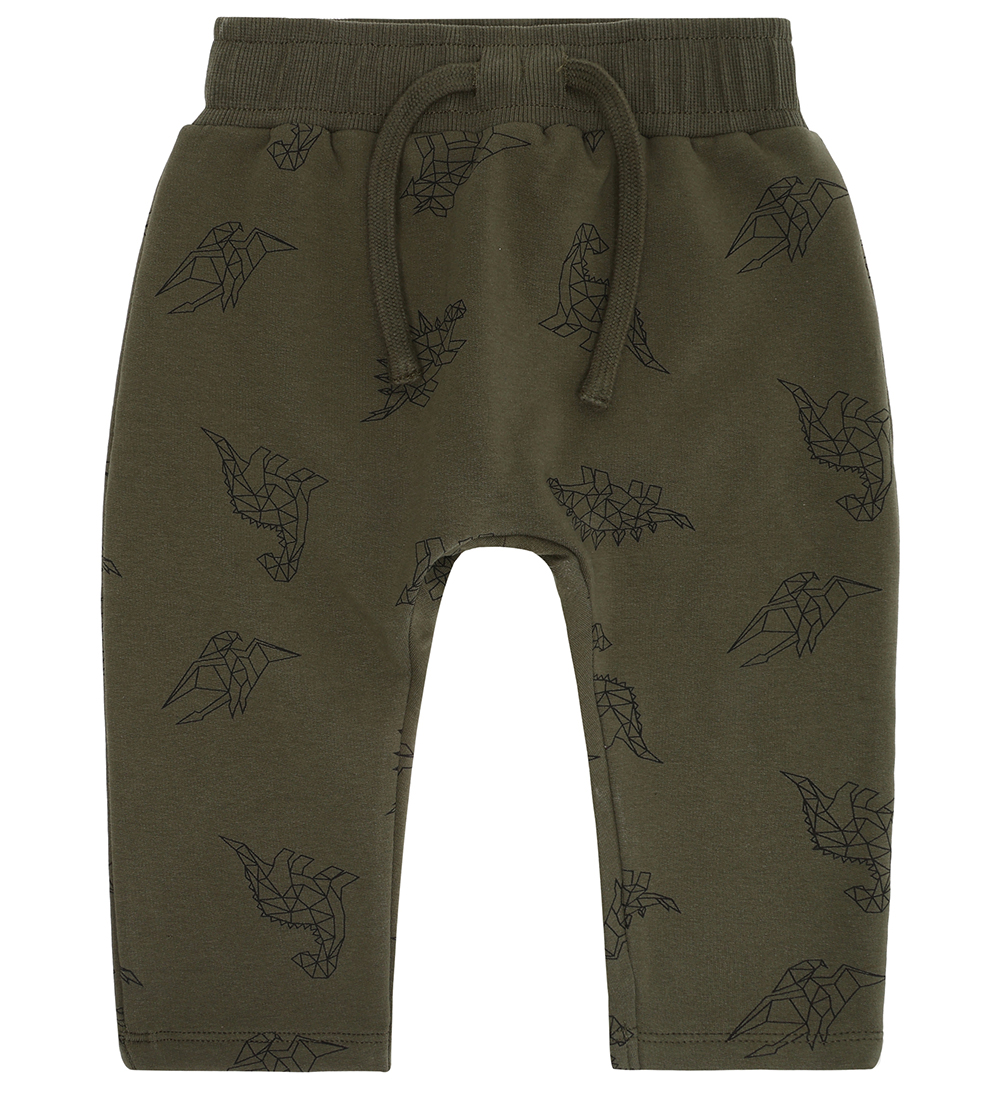 The New Siblings Joggingbuxur - TnsLaurent - Ivy Green Dino AOP