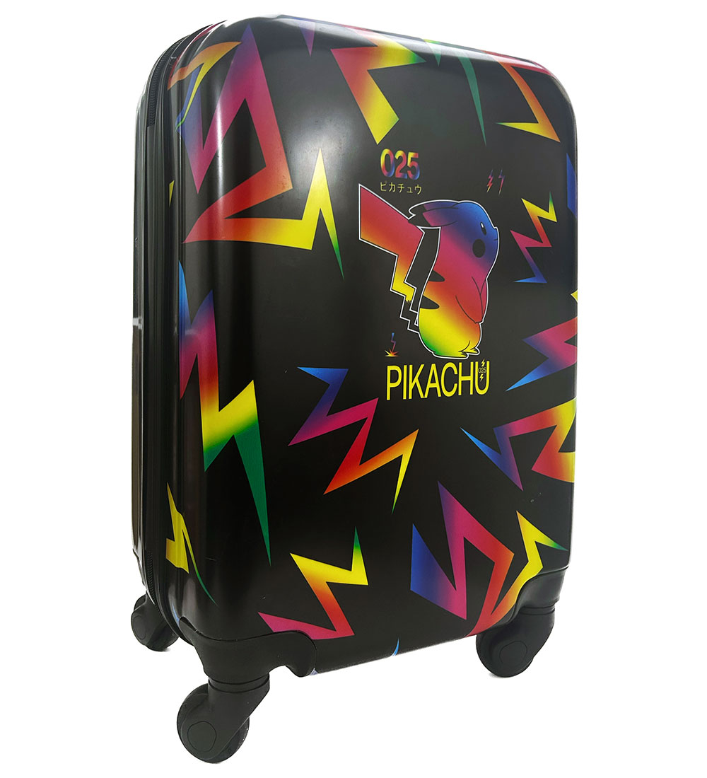 Pokémon Cardboard Suitcase - Black w. Pikachu