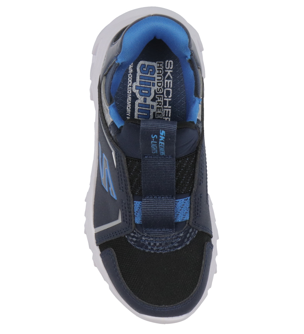 Skechers Light-Up Shoes - HYPNO-FLASH 2.0 - Navy/Black