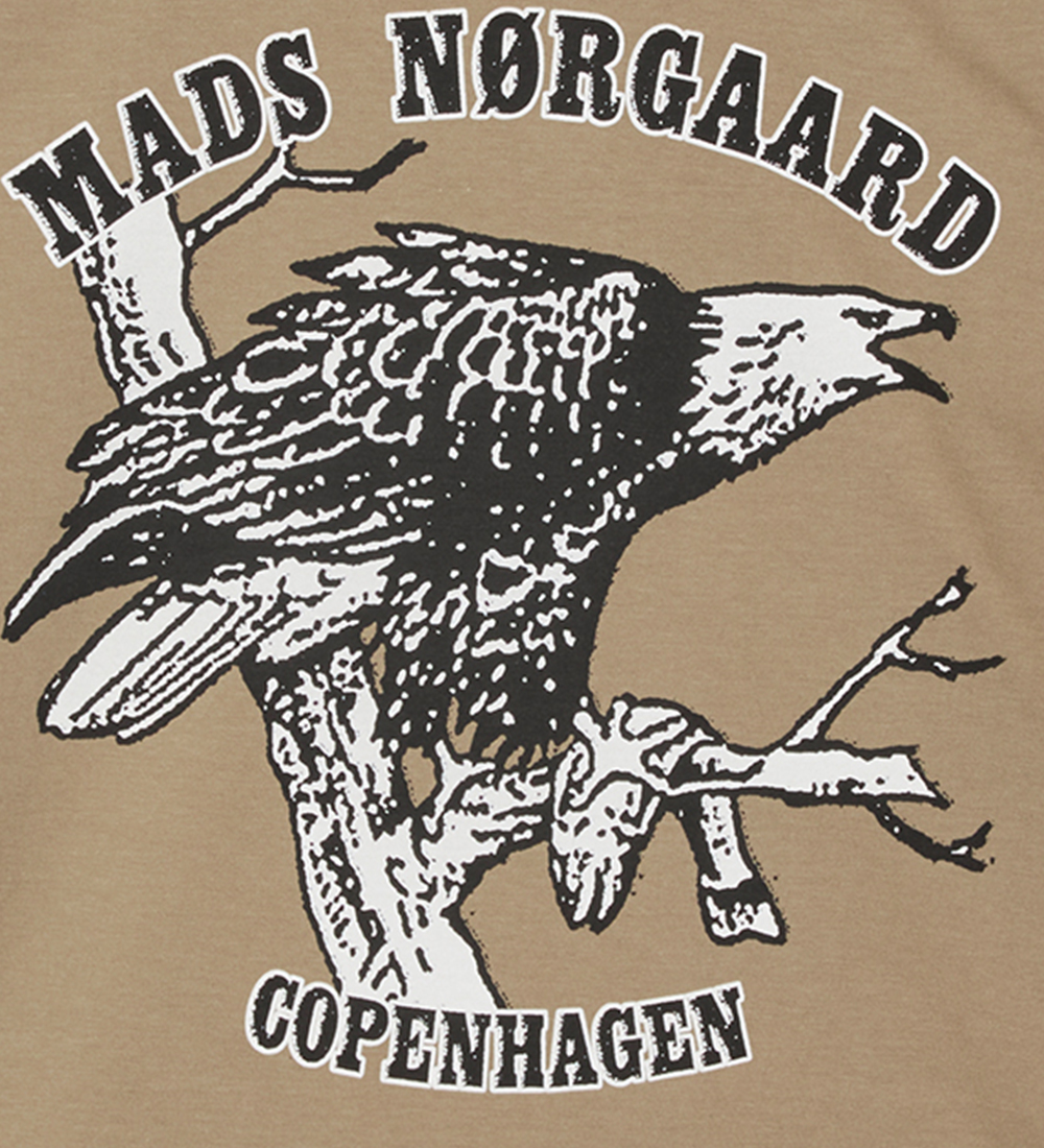 Mads Nørgaard T-shirt - Theo - Lead Grey