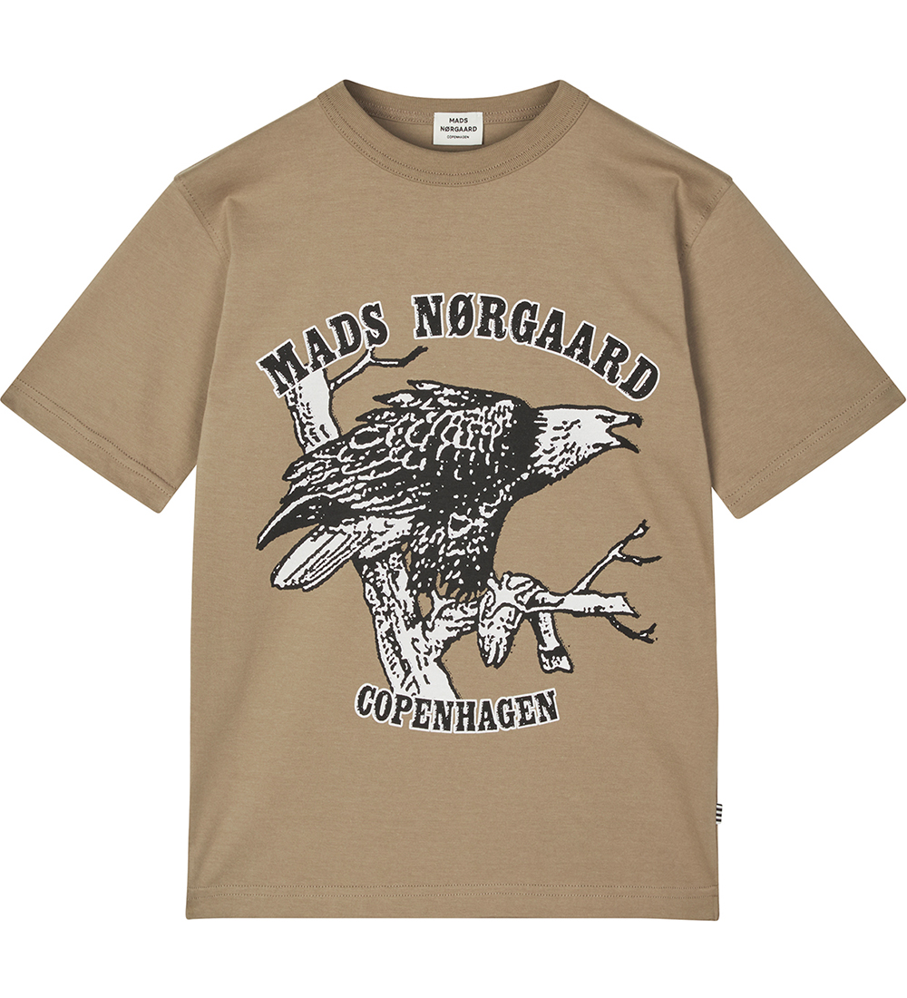 Mads Nørgaard T-shirt - Theo - Lead Grey