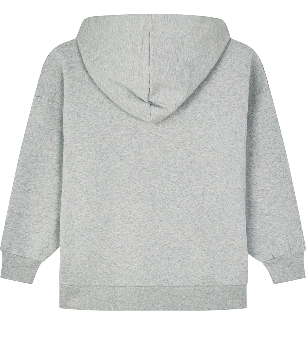 Mads Nørgaard Hoodie - Heidi - Light Grey Melange