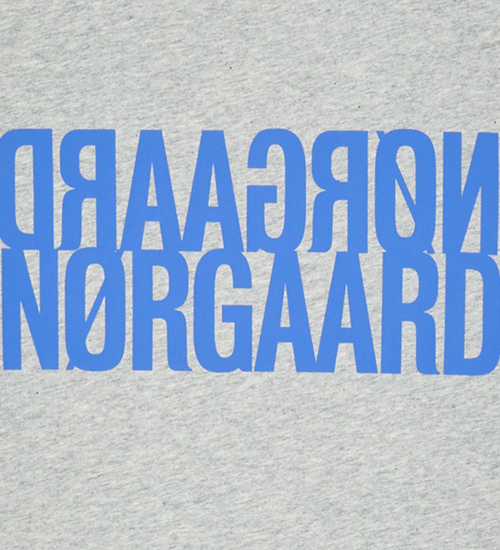 Mads Nørgaard T-shirt - Tuvina - Light Grey Melange