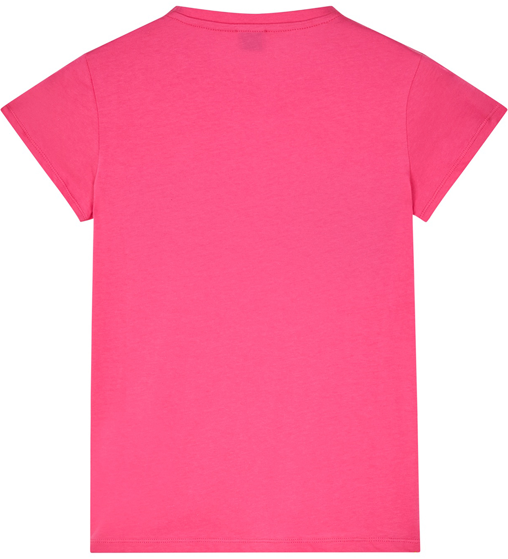 Mads Nørgaard T-shirt - Tuvina - Carmine Rose