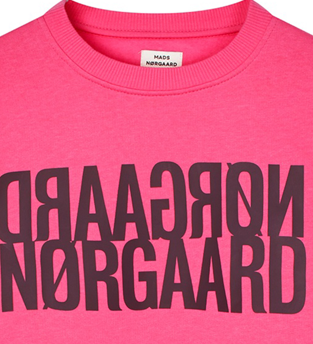 Mads Nørgaard Sweatshirt - Talinka - Carmine Rose