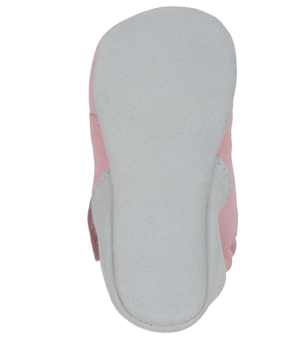 Affenzahn Soft Sole Leather Shoes - Crawly Koala - Pink