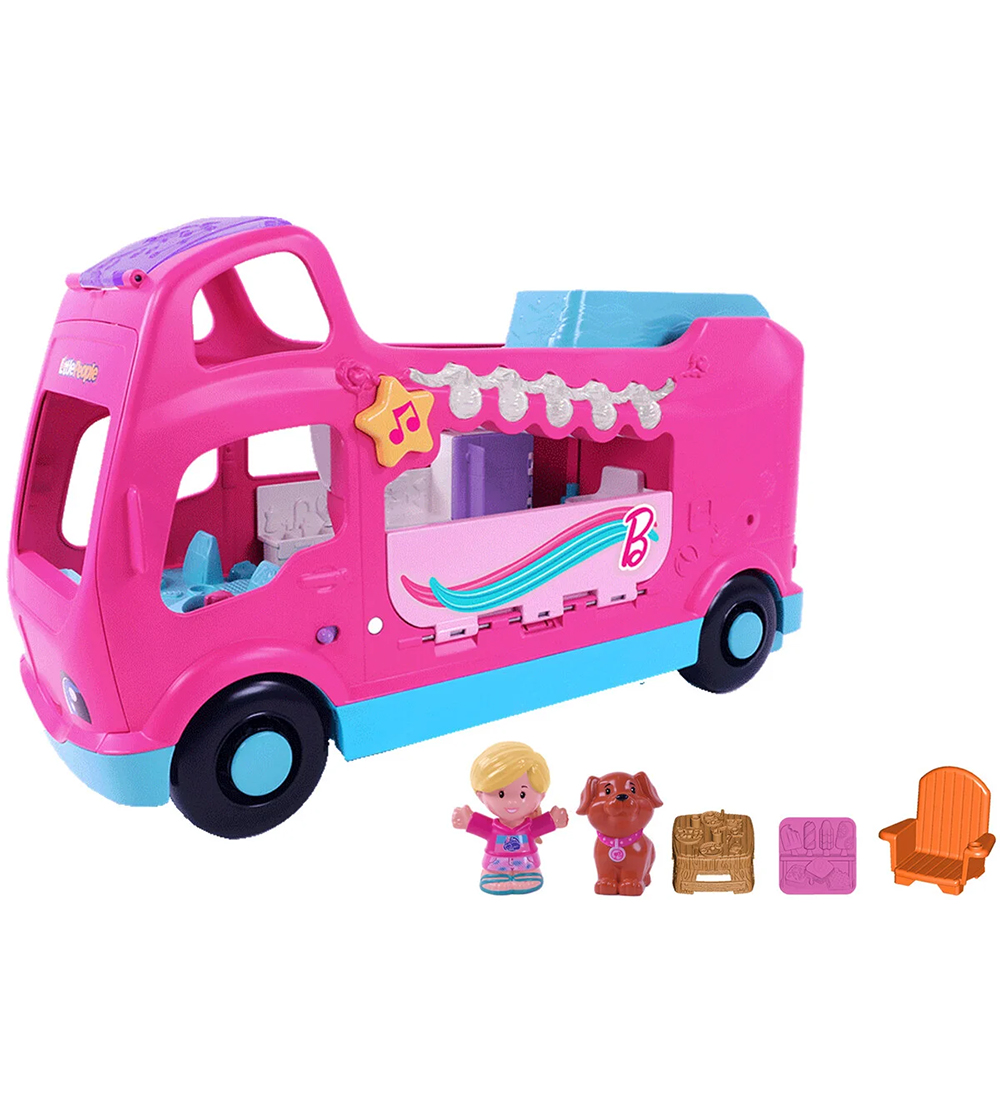 Fisher-Price Camper m. Geluid - Kleine mensen - Kleine Dream ong