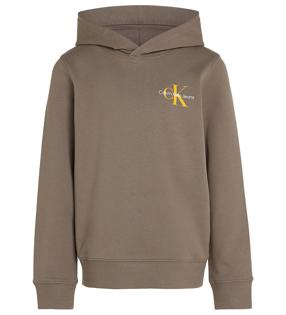 Calvin Klein Hoodie - Small Monogram - Falcon