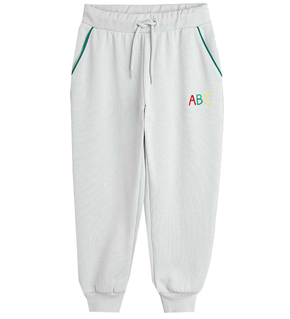 Mini Rodini Sweatpants - ABC - Gray
