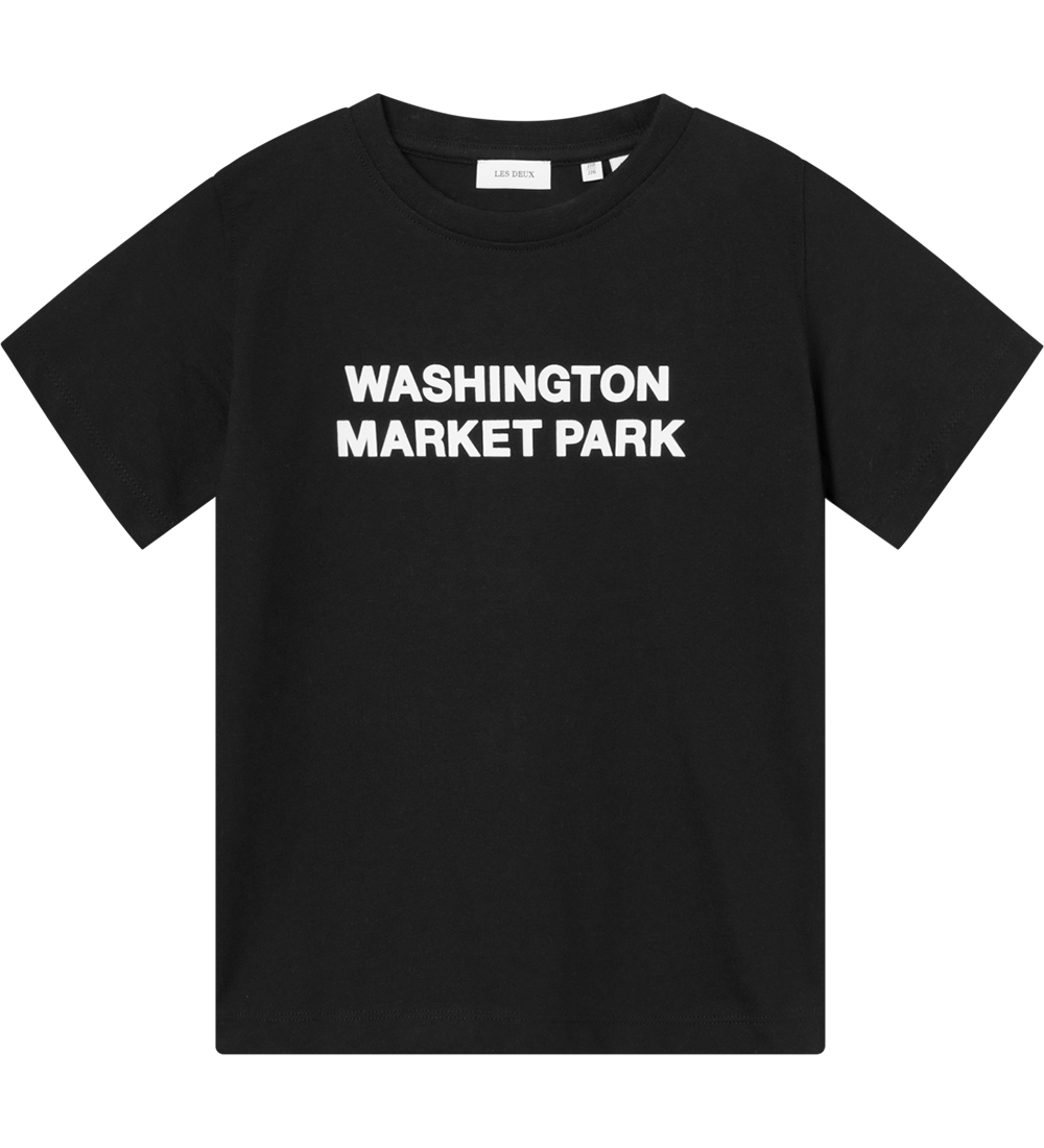Les Deux T-shirt - Washington - Black/Light Ivory