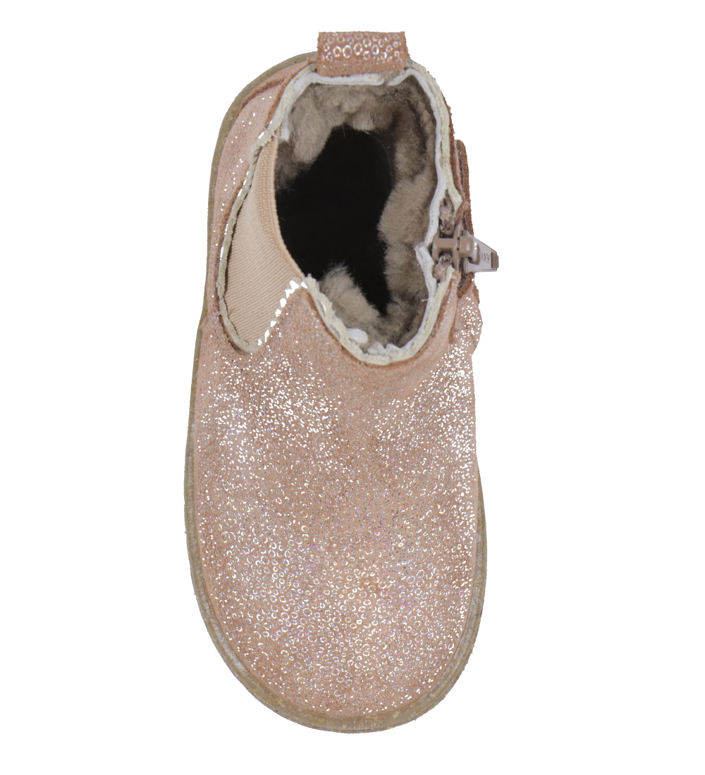 Bisgaard Winterstiefel - Siggi Lamb - Glitzernd Rose
