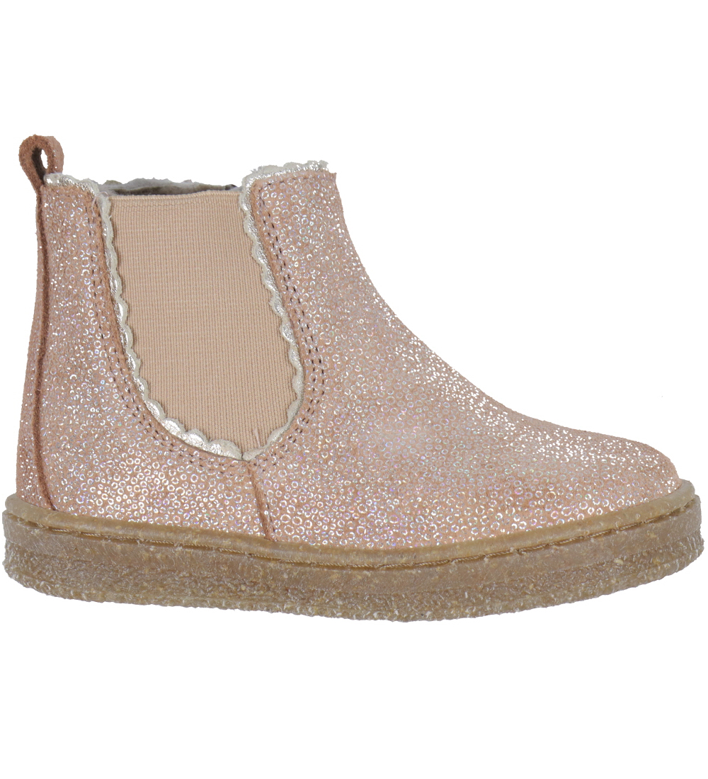Bisgaard Winterstiefel - Siggi Lamb - Glitzernd Rose