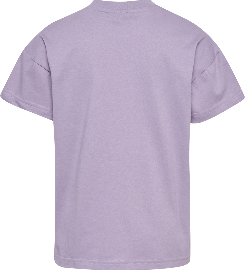 Hummel T-shirt - HmlLibi - Lavender Gray