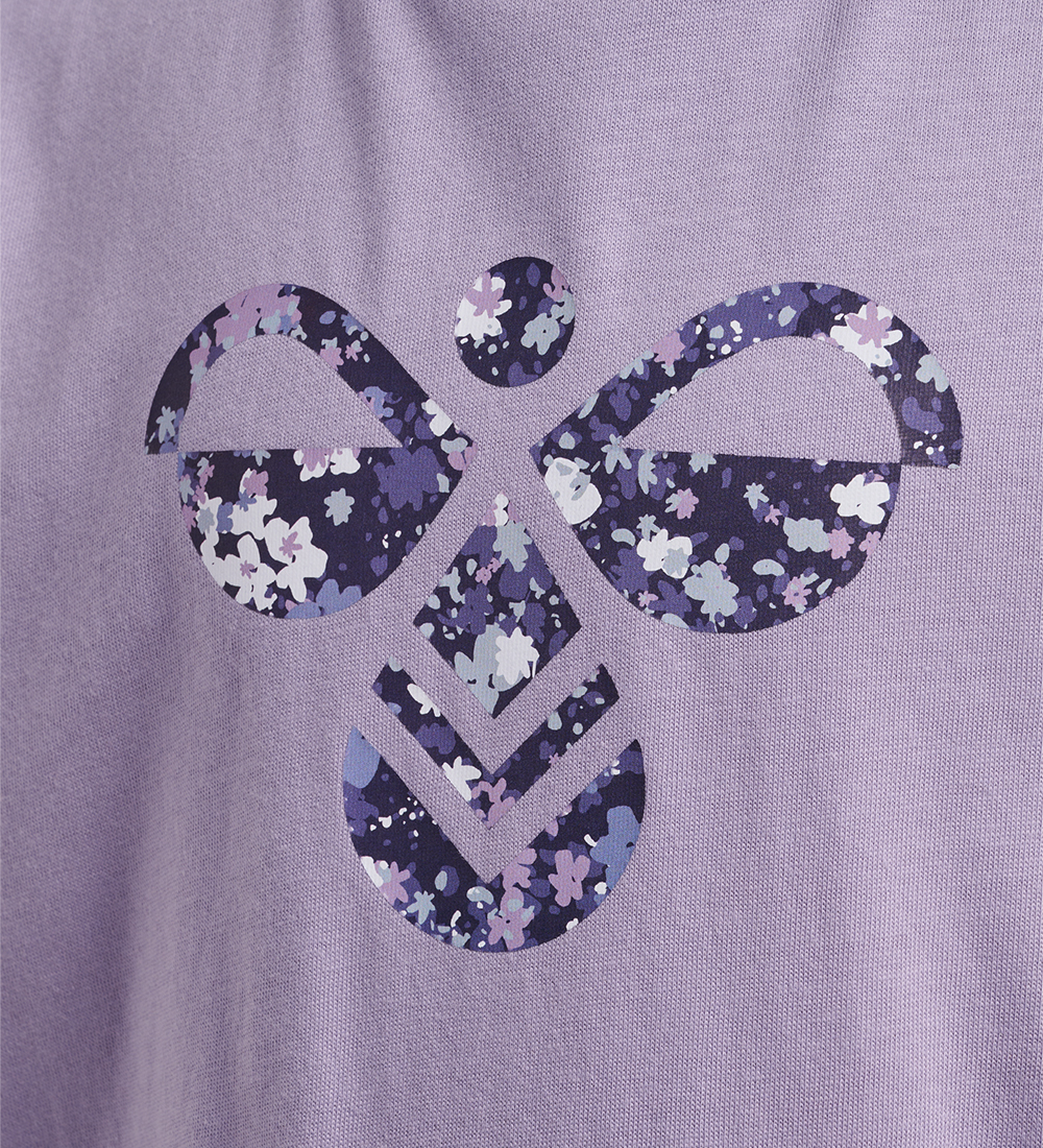 Hummel T-shirt - HmlLibi - Lavender Gray
