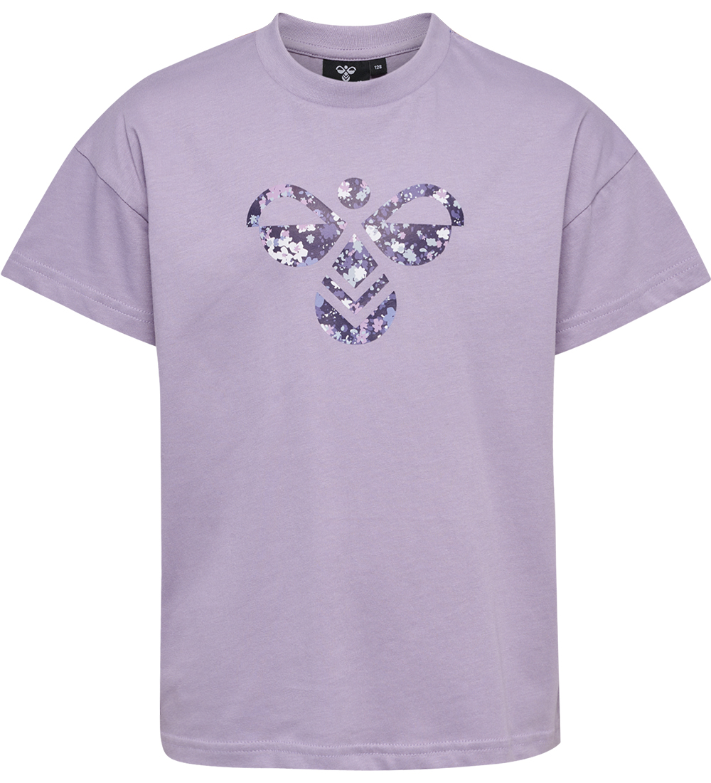 Hummel T-shirt - HmlLibi - Lavender Gray