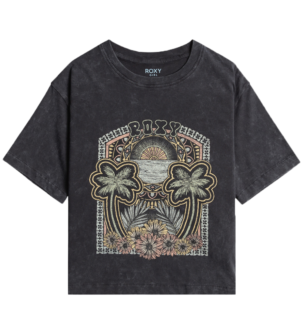 Roxy T-shirt - Sun Lining All Seasons - A - Phantom w. Print