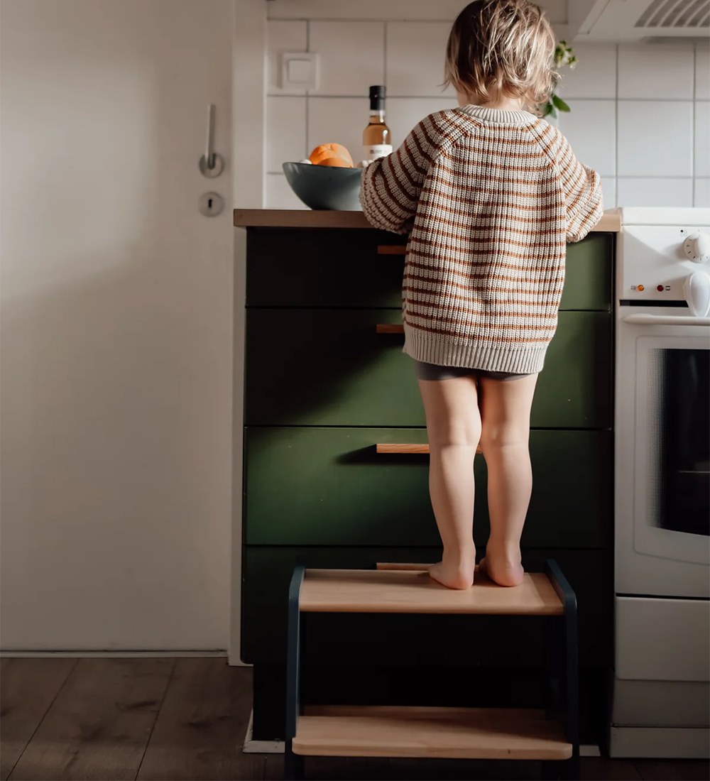 Hemmingsen Kids Stool - 40x35x35 cm - Grey