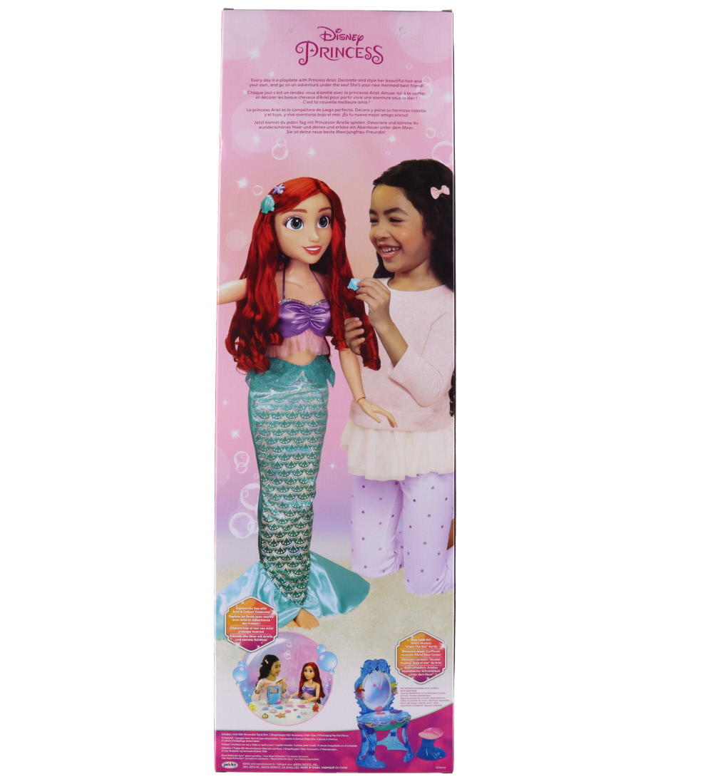 Poupée Disney Princess - 81 cm - Playdate Ariel